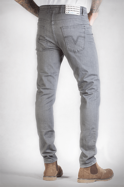 dark grey skinny willis jeans back view