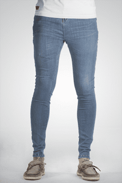 indigo mens super skinny spray on jeans