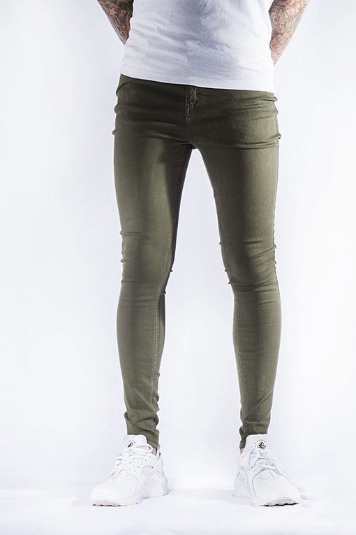 Tight khaki hot sale pants for guys