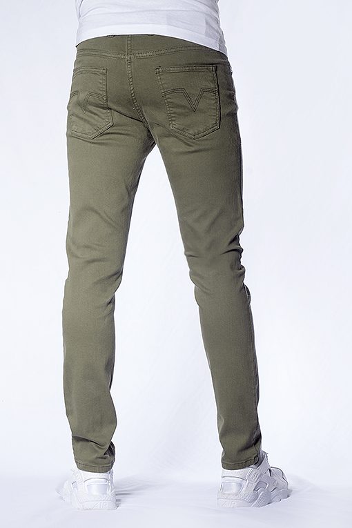 laurel skinny khaki jeans back view