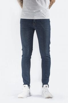 Skinny stretch carrot jeans