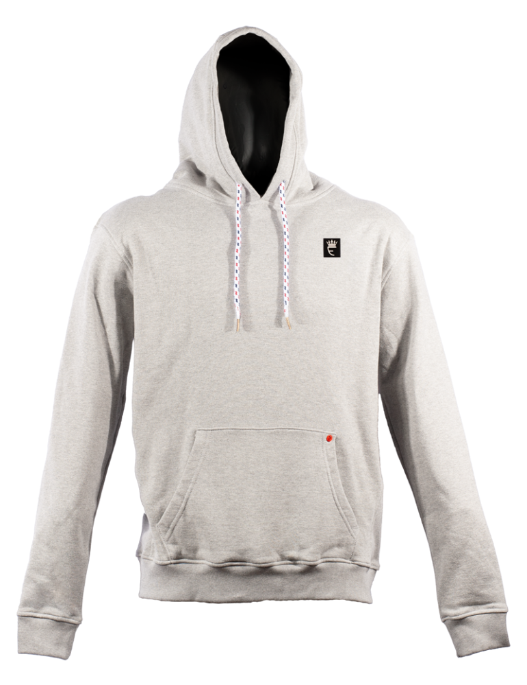 Jonah Grey Rubber Print Hoodie