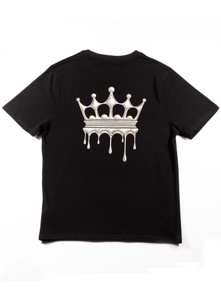 Bradley Black Silver Print T's