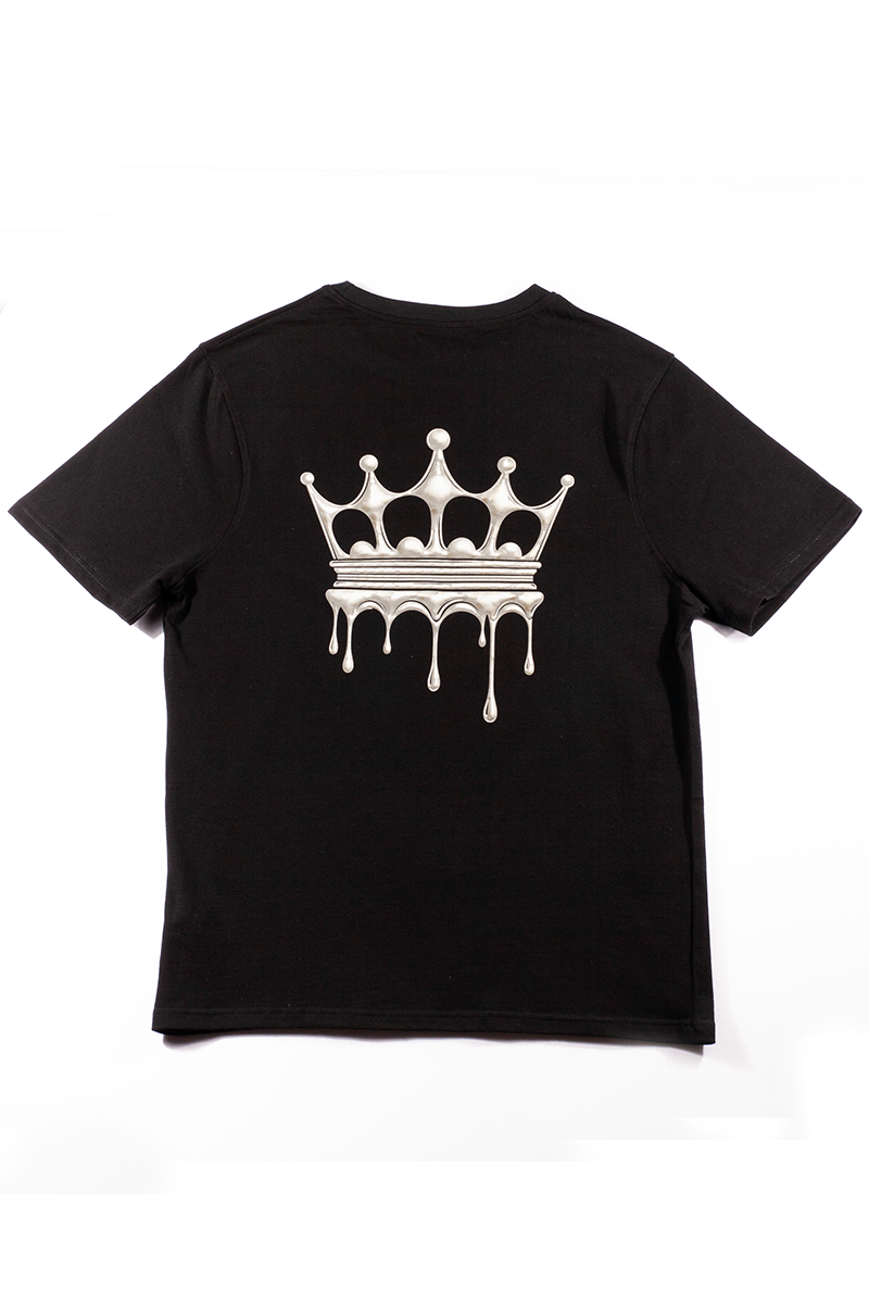 Bradley Black Silver Print T's