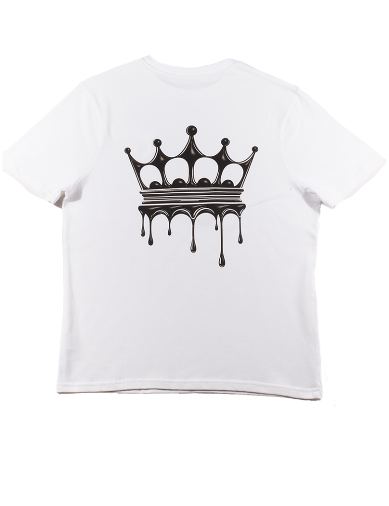 Bradley White Black Print T's